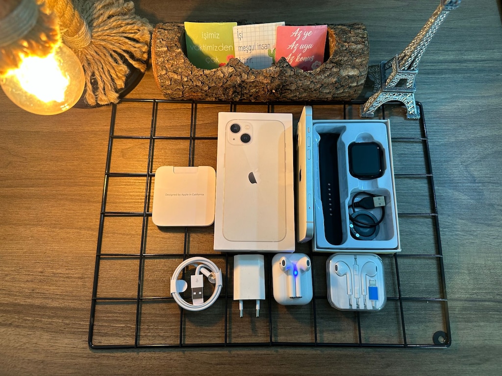 GARANTİLİ İPHONE 13 MİNİ WHİTE - 6