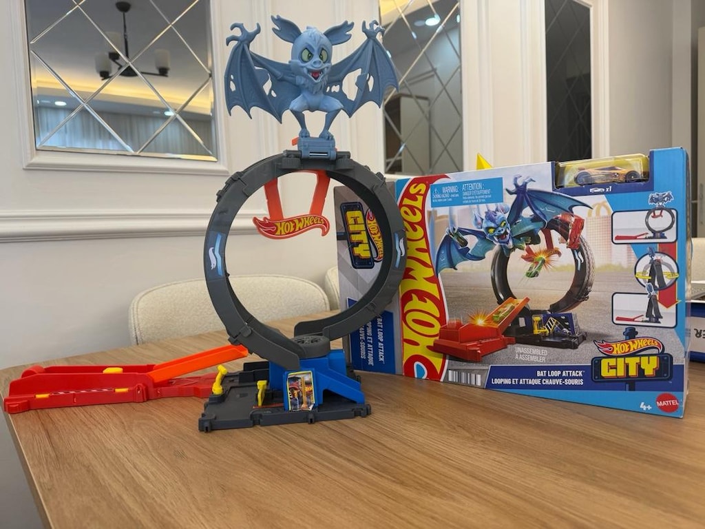 HOT WHEELS CİTY YARASA DÖNGÜSÜ LİSANSLI OYUNCAK - 6