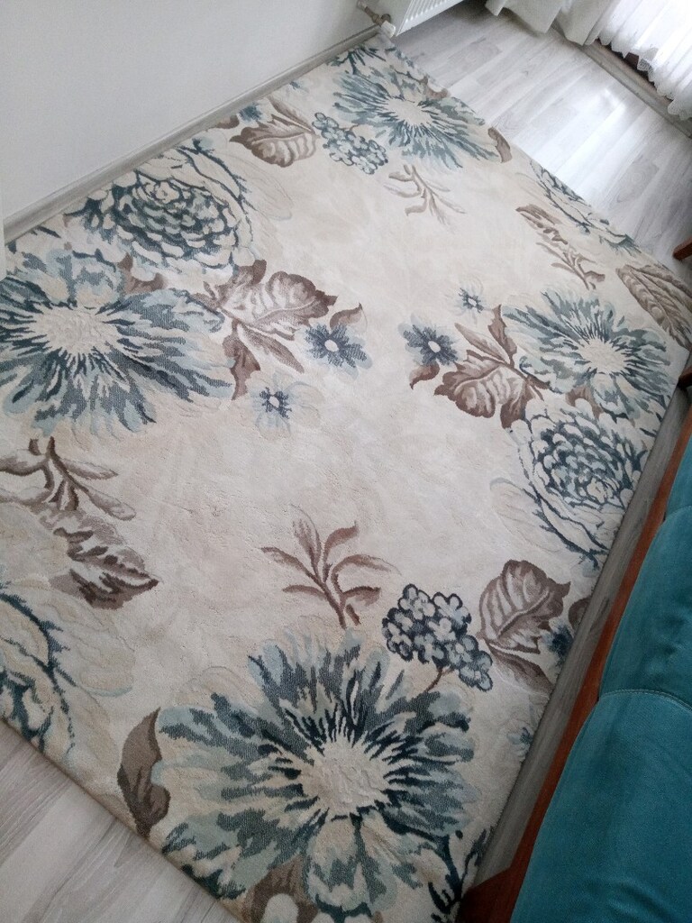 istikbal halı 3 .5 m2 yün halı temiz az kullanıldı - 3