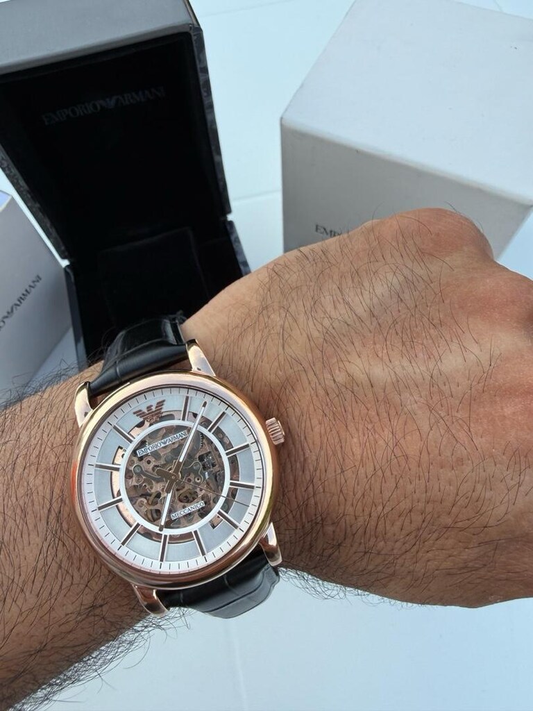 ORJİNAL EMPORİO ARMANİ MECANİCO OTOMATİK ERKEK KOL SAATİ - 6