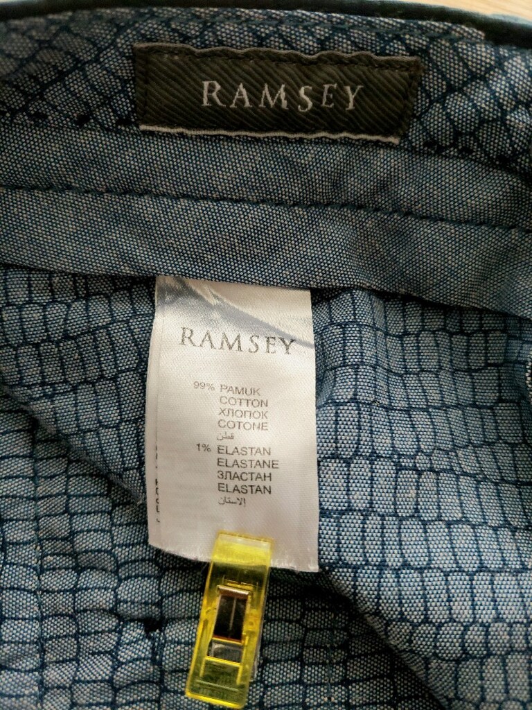 RAMSEY erkek lacivert chino pantolon - 5