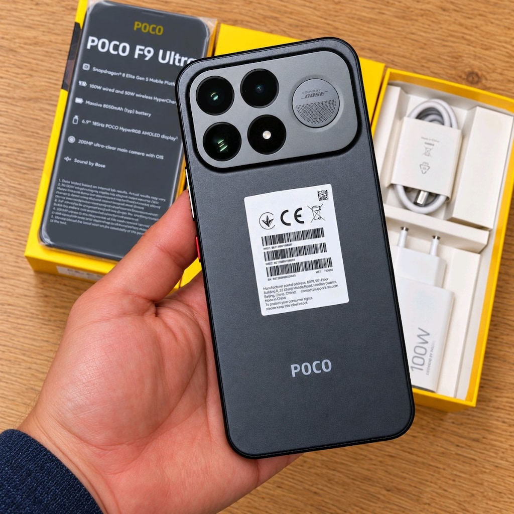 POCO F9 Ultra 12+12 GB RAM / 256 GB – Sıfır Global Avrupa Versiyonu - 4