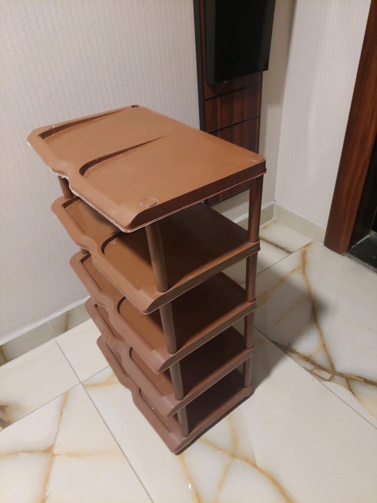 5 raflı ayakkabılık. Kapı önü paspas hediye - 4