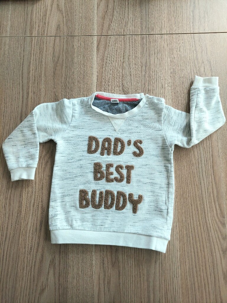 LCW baby kabartma yazı desen sweatshirt - 2
