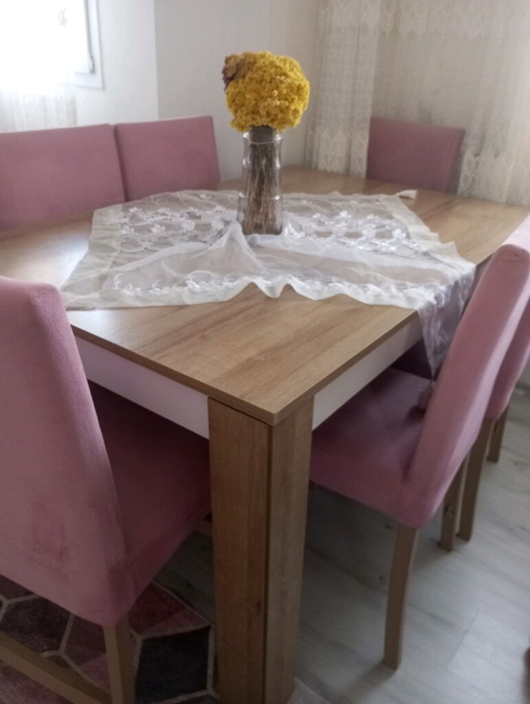 6 kişilik masa sandalye - 2