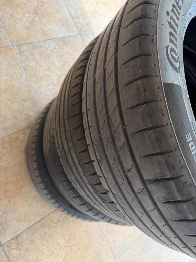 CONTİNENTAL 225/55/18 PREMİUM CONTACT7 4ADET TEMİZ 2023 ÜRETİM LASTİK. - 4