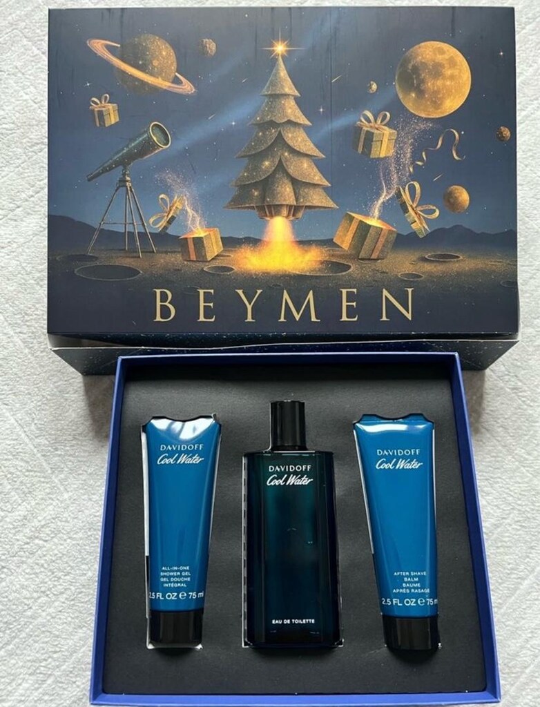 Davidoff Cool Water Erkek Parfüm Seti - 3
