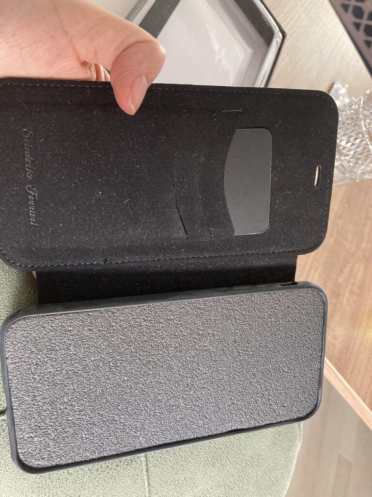İphone XS MAX kılıfı marka FERRARİ hakiki deri - 5