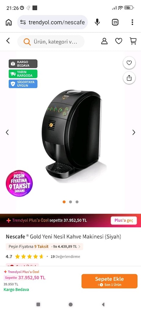 Nescafé Gold Kahve Makinesi - 6