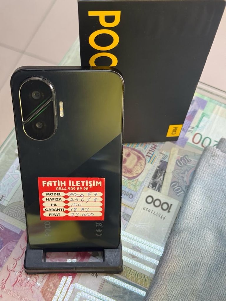 Poco F7 256/8gb 18 ay garanti - 4