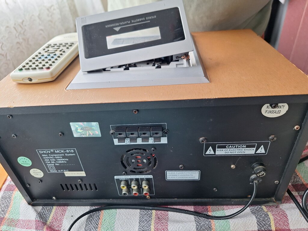 Shov Marka VCD CD Kasetçalar Radyo - Bakıma ihtiyacı var - 5