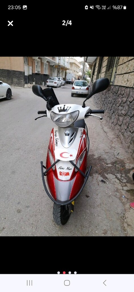 tvs pept 2013 model satlık motosiklet - 2