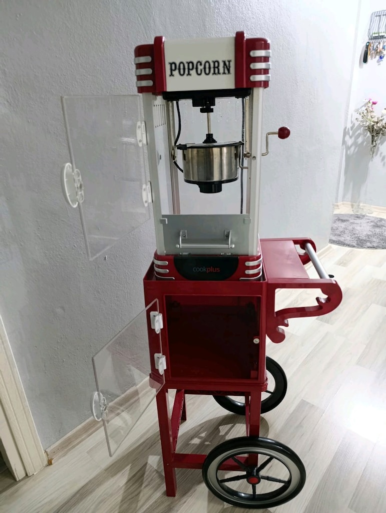 Kırmızı Popcorn Makinesi - 3