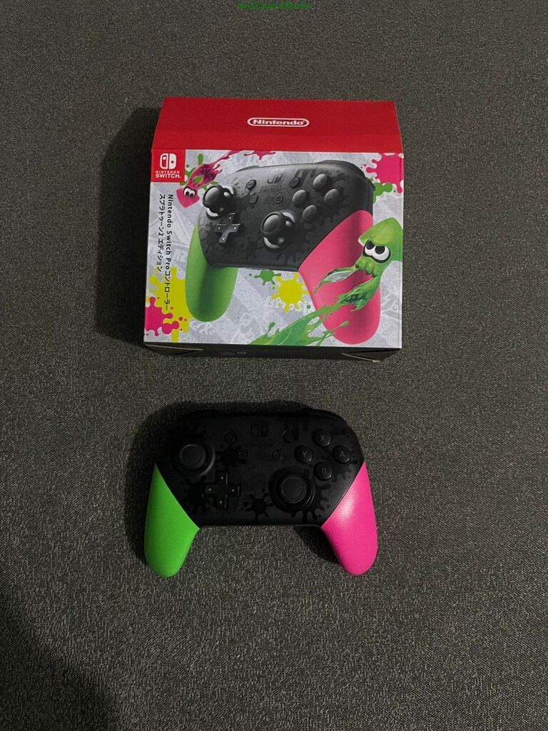 Nintendo Switch Pro Controller Splatoon 2 Edition | Türkiye'deki İkinci ...