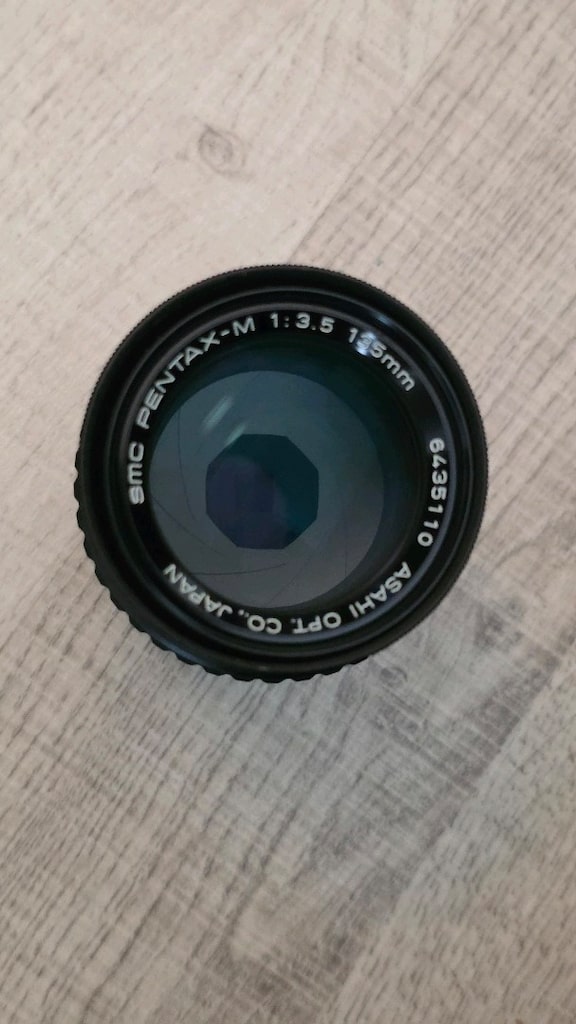 Pentax SMC Pentax-M 135mm f/3.5 fotoğraf makinesi lensi - 2