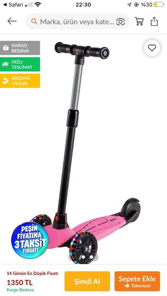 Dragon Işıklı Scooter - 2