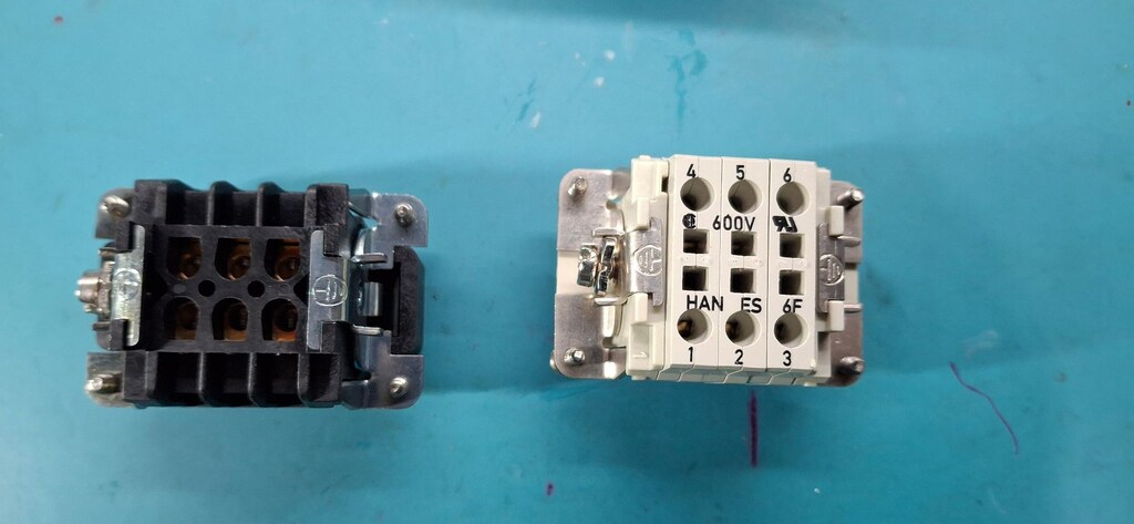 HARTING Han E6 Ağır Hizmet Konnektörü 6 Pinli Soket, Fiş. SOKETSET15 - 3