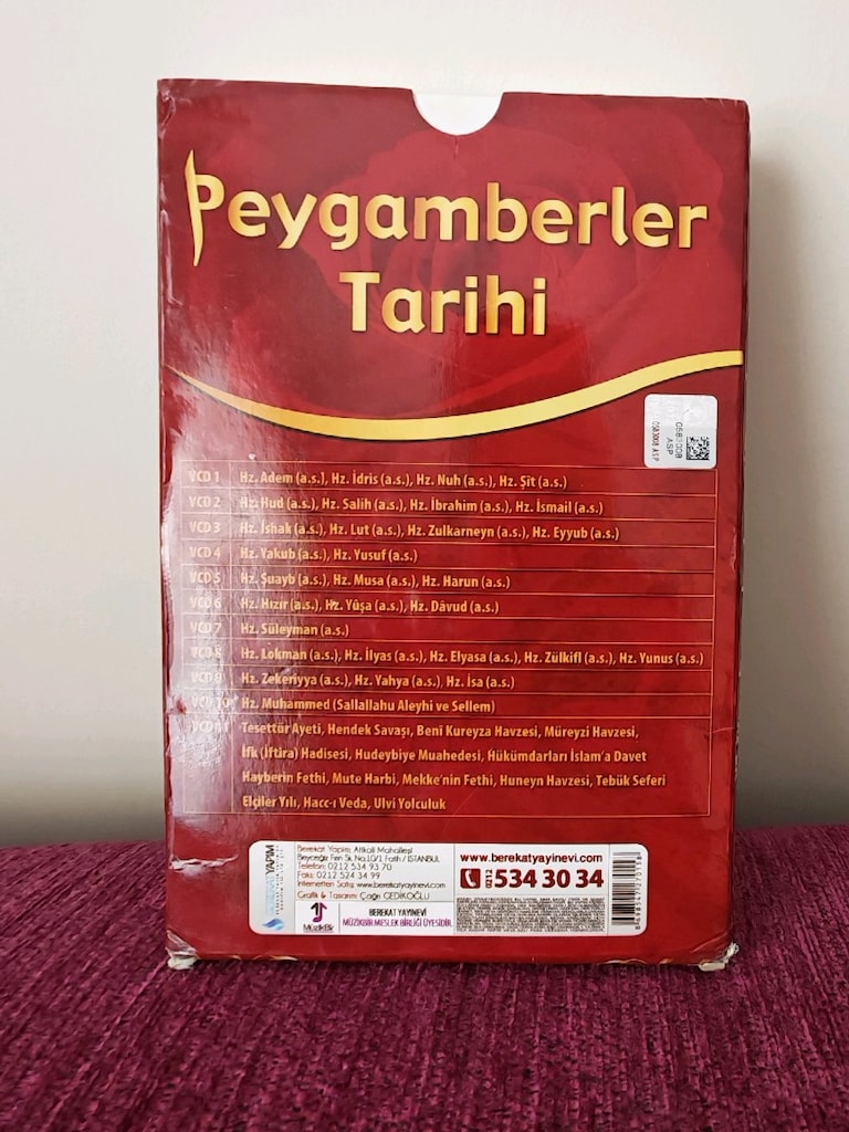 Peygamberler Tarihi 11 VCD SIFIR - 2
