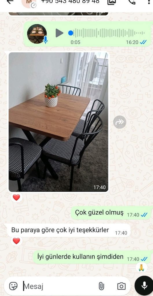 Uygun fiyat x ayak masa sandalye takımı modelleri - 4