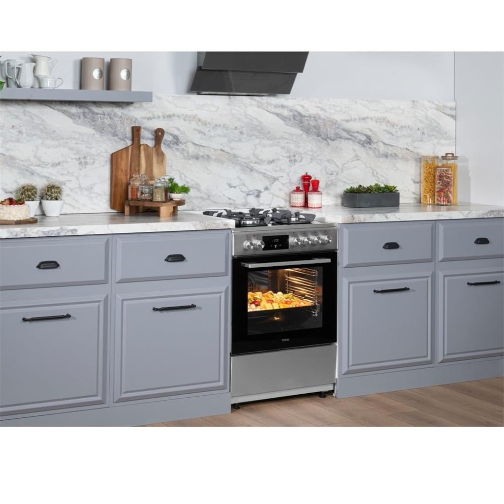 Vestel SF 94212 G Wok Gözlü Gri Ocaklı Fırın sıfır - 7