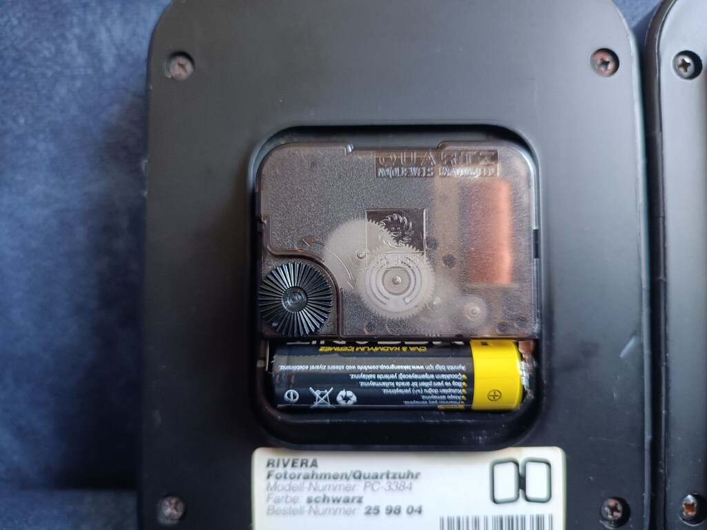 Rivera Fotoğraf Çerçeveli Quartz Masa Saati (PC-3384) - 6