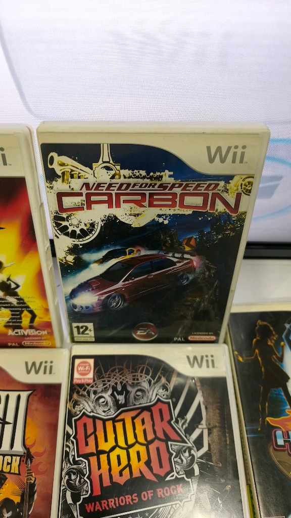 Nintendo Wii (RVL-001) Seti + 2 GB Hafıza Kartı + 2 Kumanda + 6 Oyun - 7