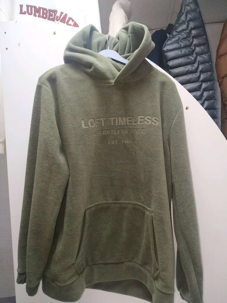 LOFT ORJİNAL Yeşil Loft Timeless Kapüşonlu Sweatshirt - 2