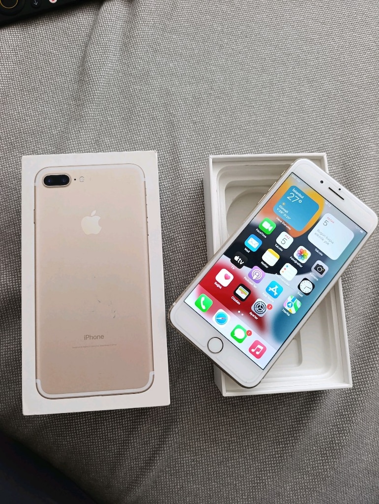 iPhone 7 plus 32gb hiçbir sorunu yok Kutu ve telefon verilecek - 2