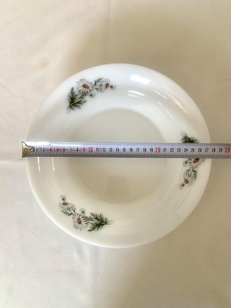 VINTAGE ARCOPAL PAPATYALI SALATA TABAĞI 27 CM - 2