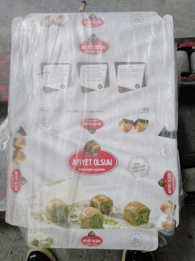 1 kg baklava kutuları turta pasta kutular - 7