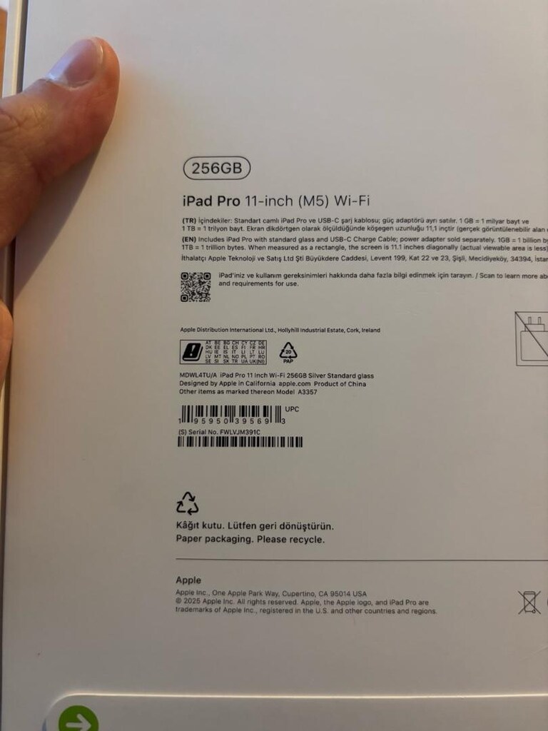 İpad Pro M5 - 11 İnch Kapalı Kutu - 3