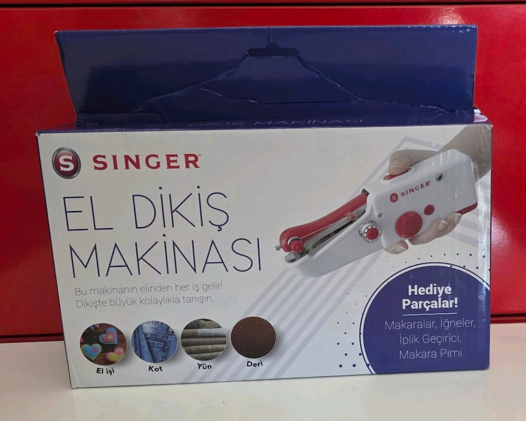 Singer el dikiş makinası. Sıfır kutusunda. - 15
