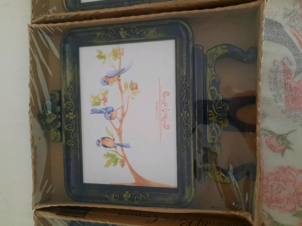 Kutusunda Sıfır 4'lü Vintage Dekoratif Çerçeve Seti - 3