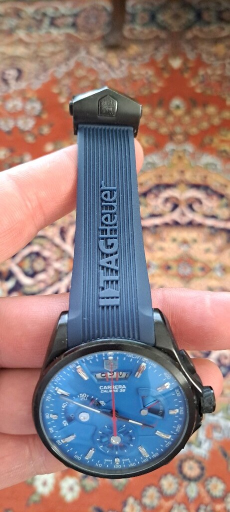 sıfır TAGHEUER CARRERA pilli kronografli saat - 6