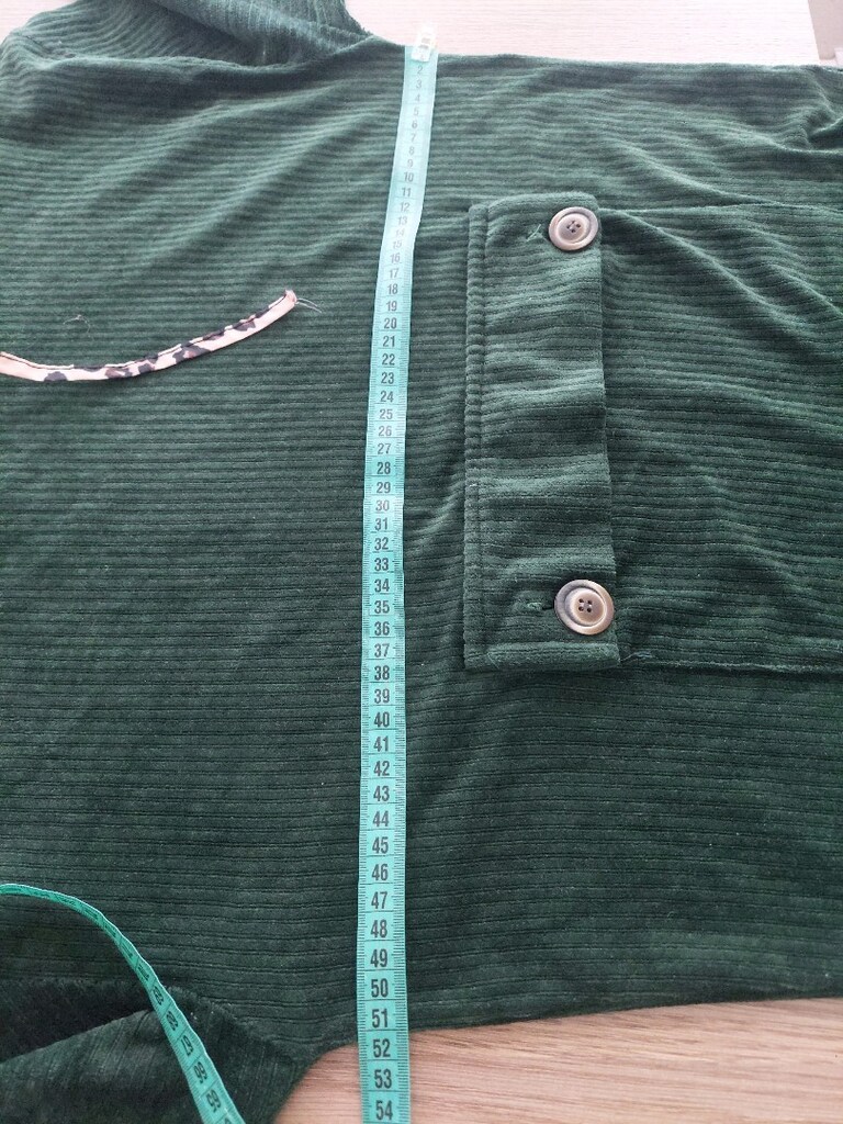 Zümrüt Yeşili Fitilli Kadife sweatshirt -bluz - 9