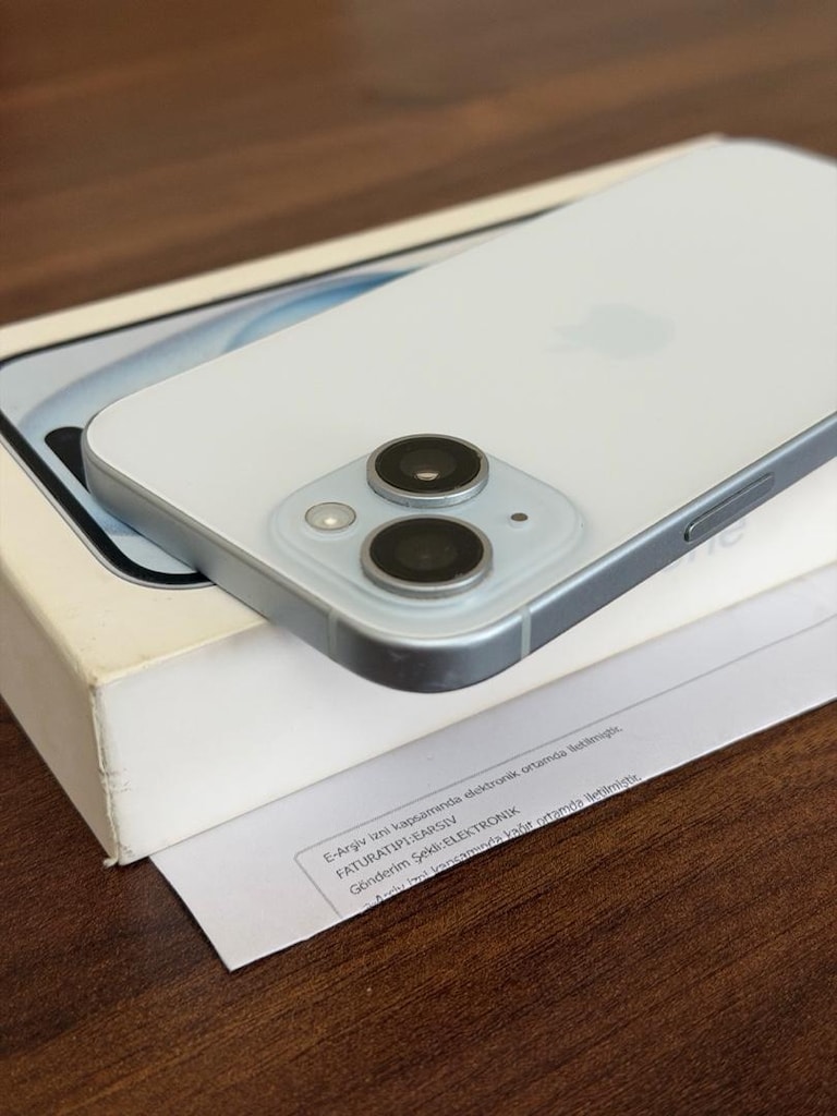 APPLE İPHONE 15 GARANTİLİ KUTULU FATURALI TEMİZ VE SORUNSUZ - 4