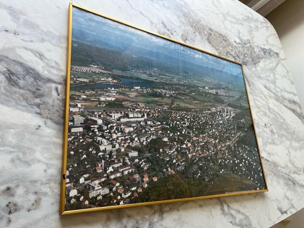 Pratteln Şehri Tablosu (65*47 cm) - 3