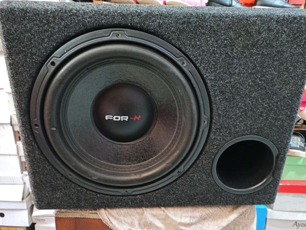 Forx sıfır ayarında 30cm 250rms kutu bas - 5