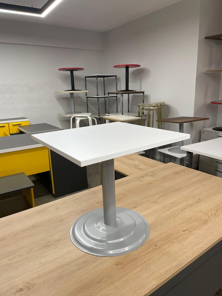 KLAS OFİS ÜSKÜDAR 50X50 BEYAZ SIFIR SEHPA - 4