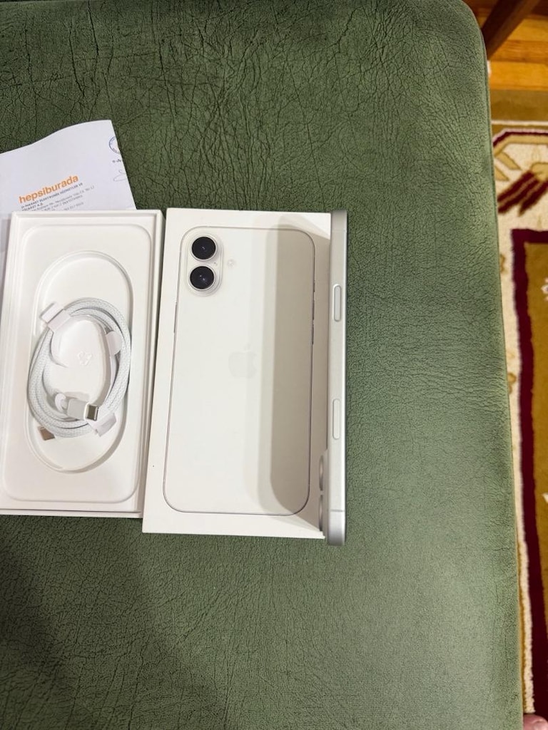 iphone 16plus (20 ay garantili pil 100) - 6