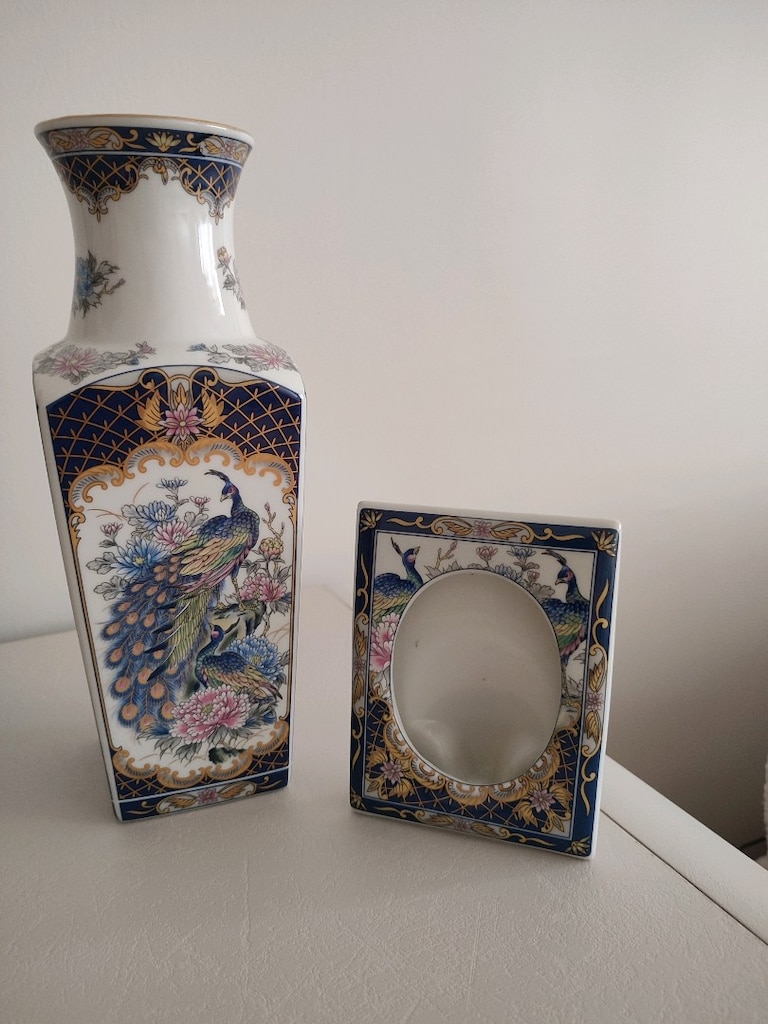 Tozan Japan Orijinal Tavus Kuşu Desenli Dekoratif Set - 16