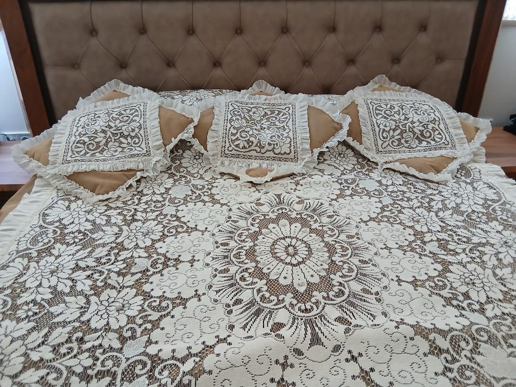 Vintage yatak örtüsü