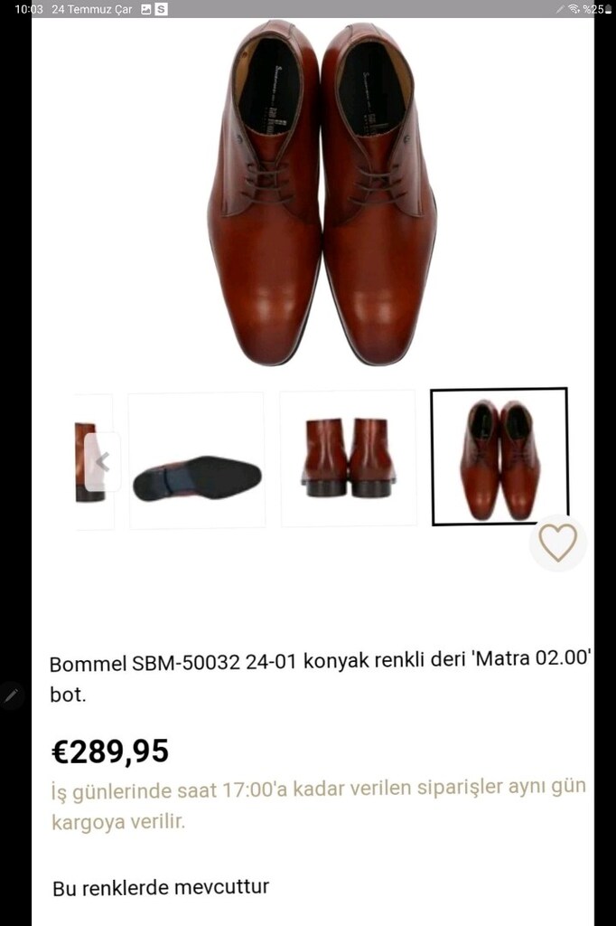 Van Bommel Hollanda Deri Bot - 9