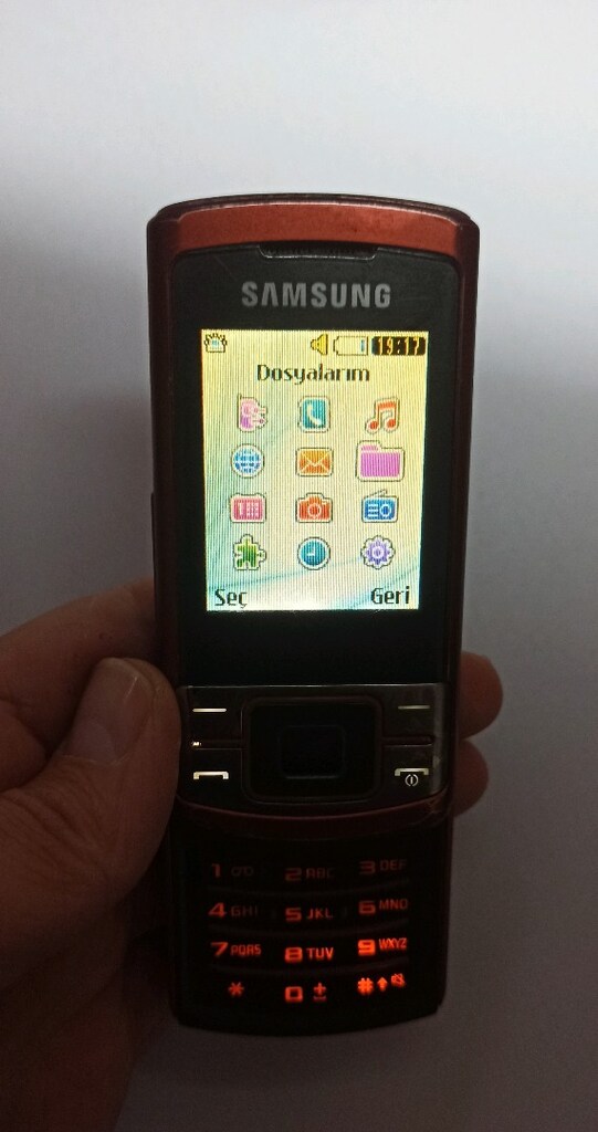 Samsung c3050 cep telefonu - 5