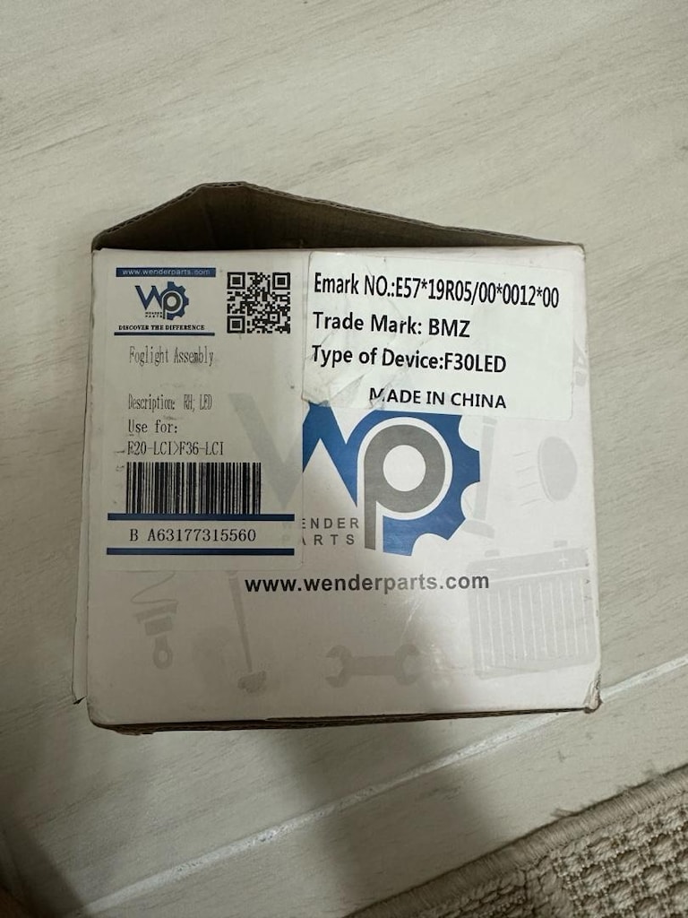 BMW F30 LCI Sağ LED Sis Farı – Sıfır - 3
