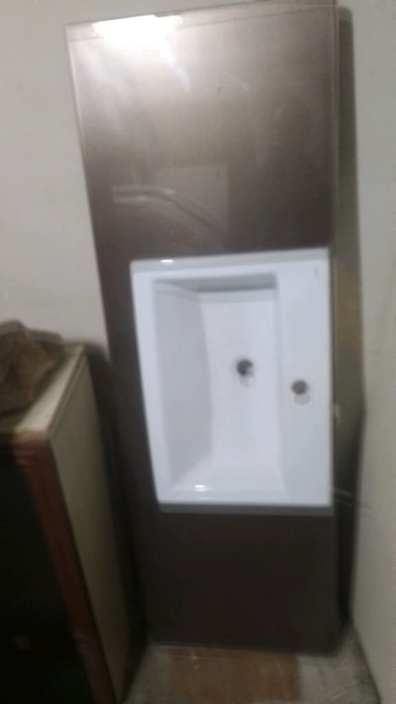 banyo tezgahı üstü cam - 2