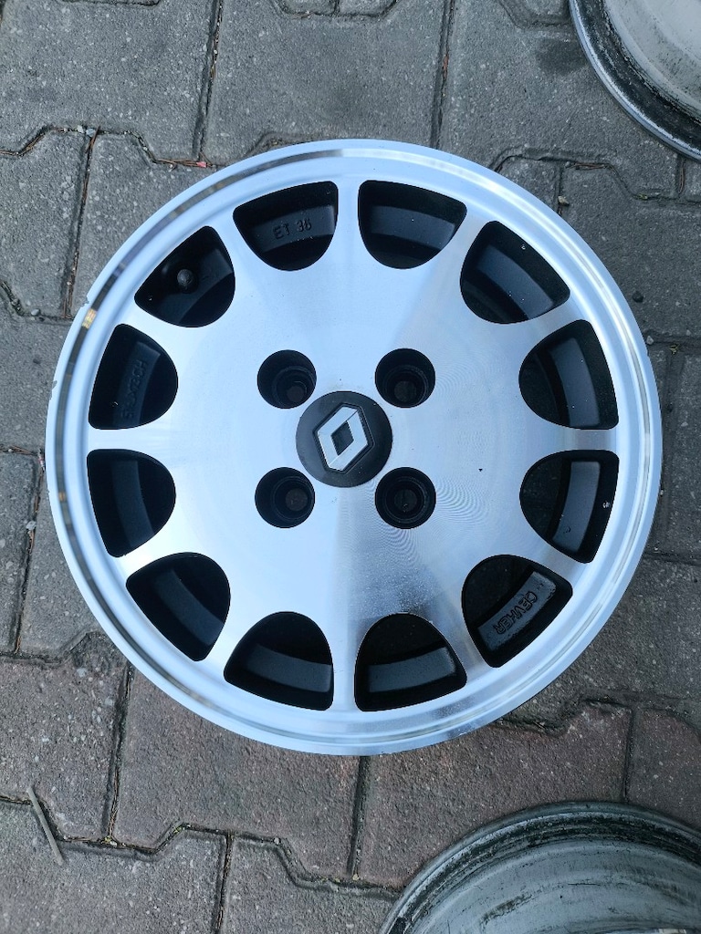 13" RENAULT OEM JANT TAKIMI 4*100 TEMİZ - 3