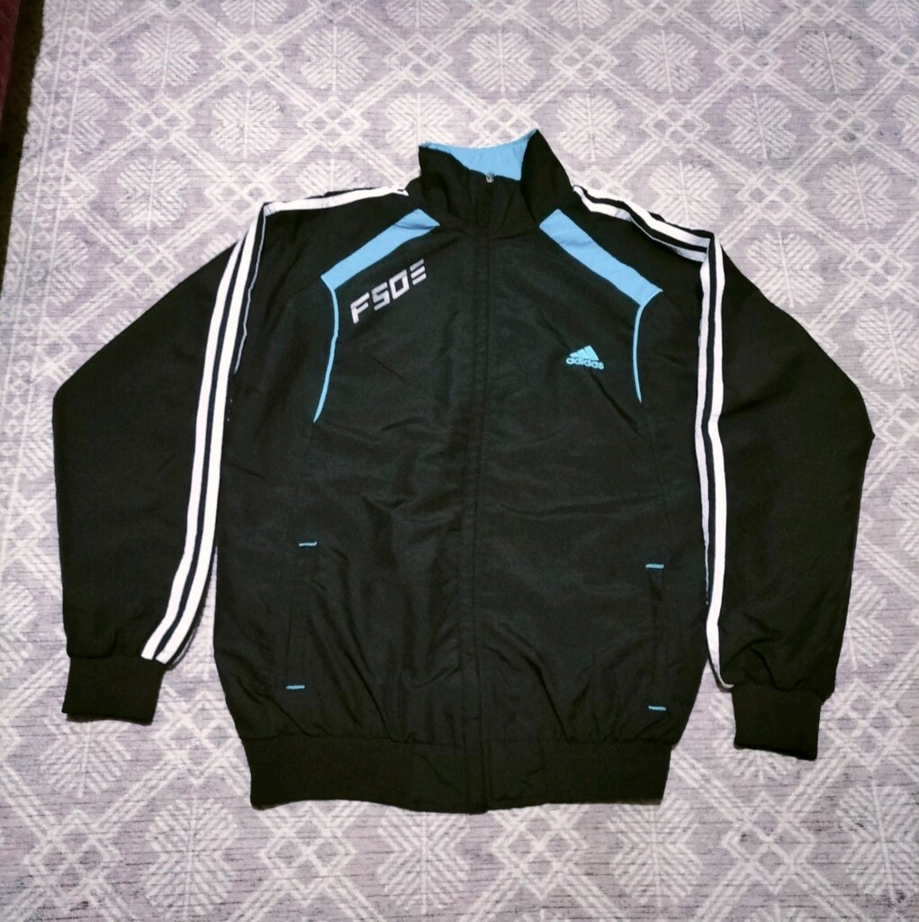 Adidas replika erkek sıfır ince mont L beden - 3