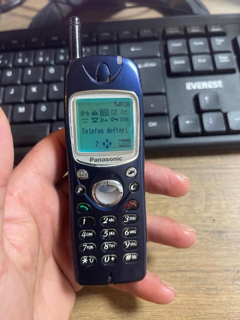 panasonic GD902 nostoloji telefon - 3