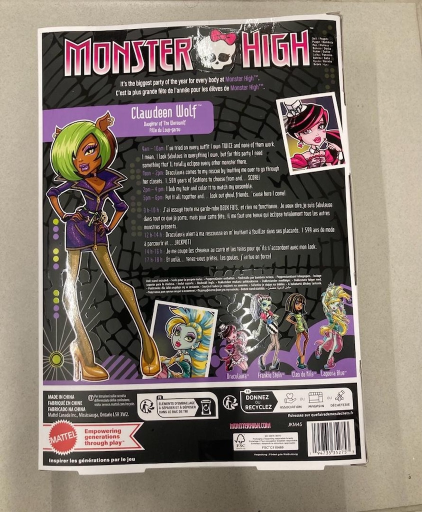 Monster Hıgh ( Clawdeen Wolf ) - 2